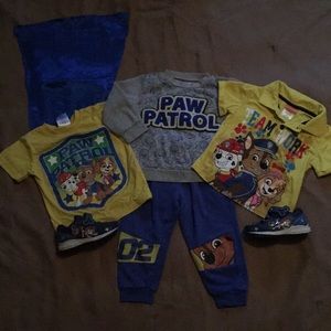 3t paw patrol bundle!!!!
